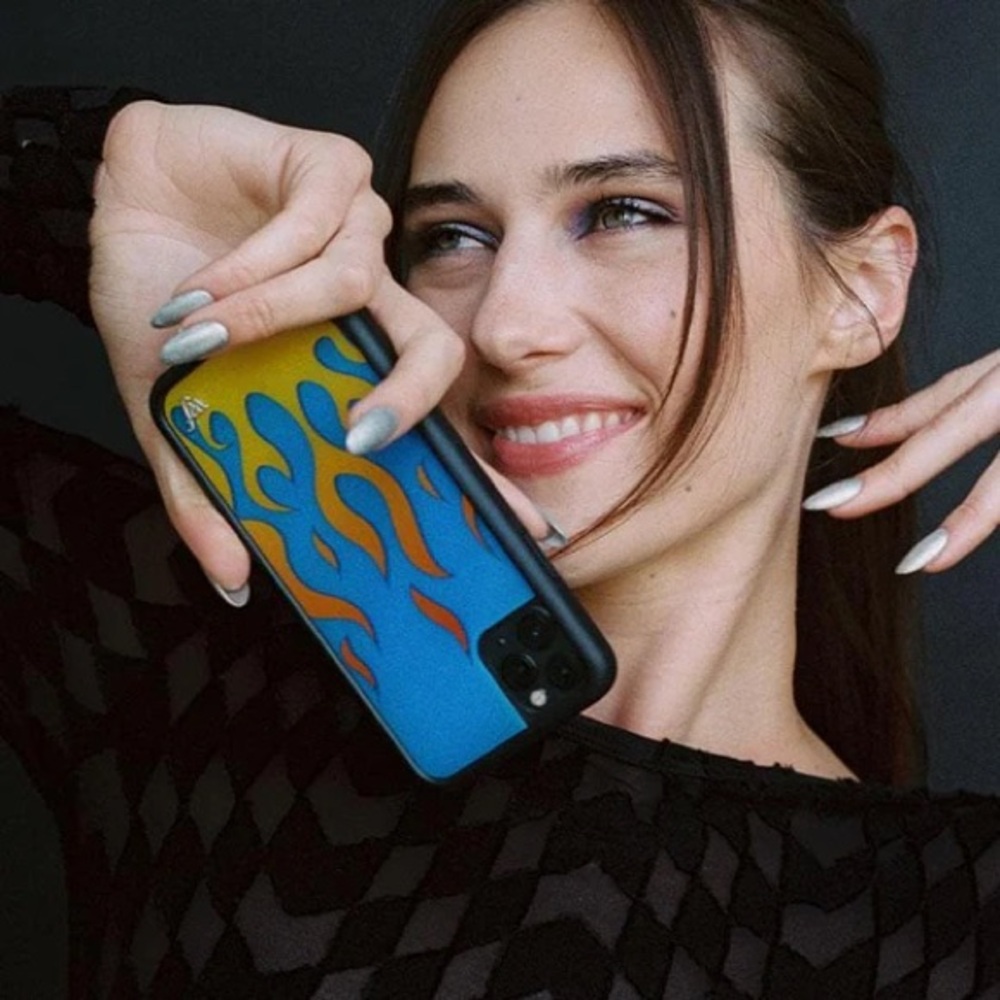 iPhone 11 Pro Max Wildflower Flames Case